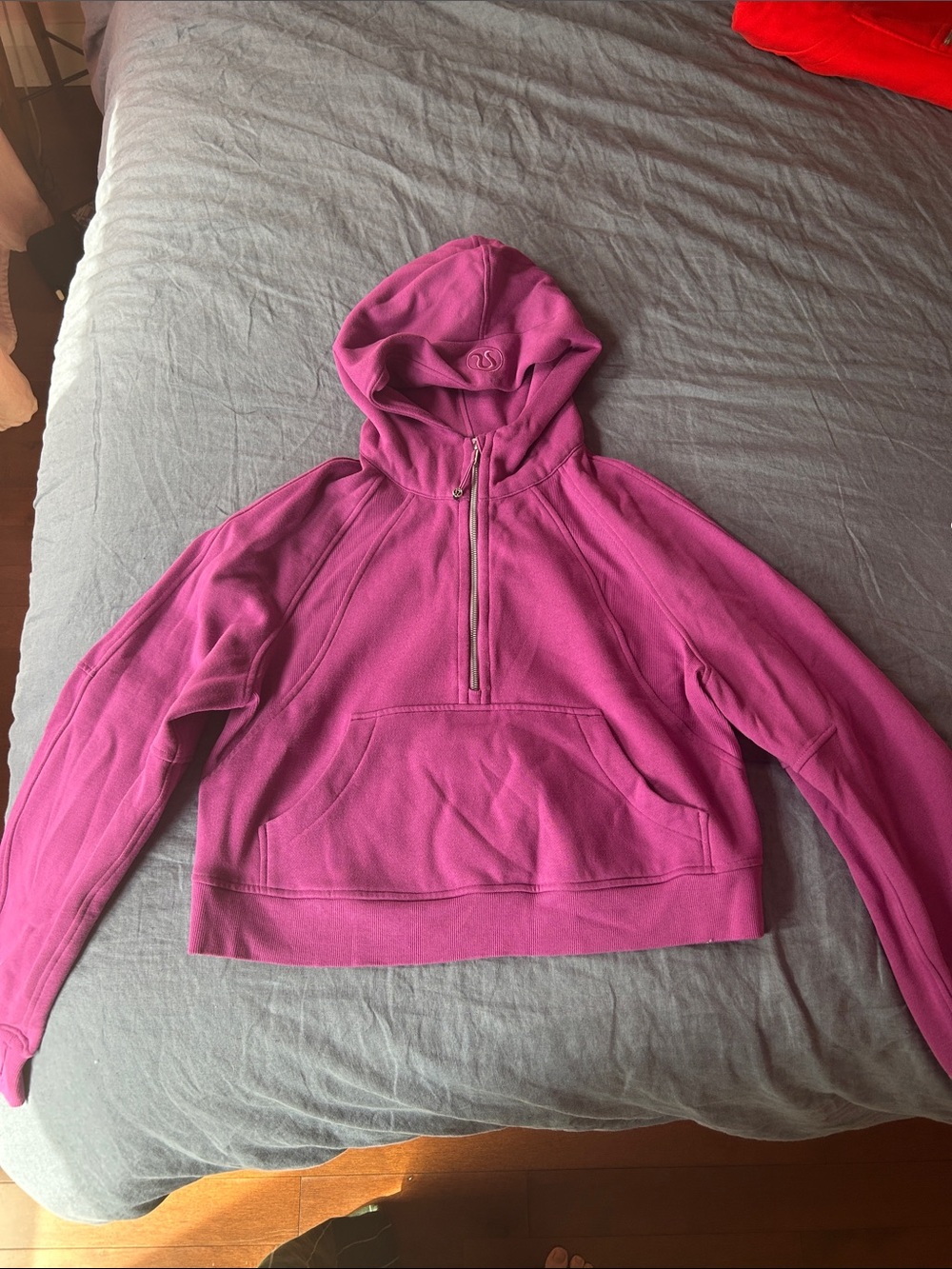 Purple Lululemon Scuba Half-Zip Hoodie M